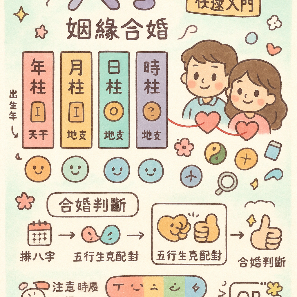 2026八字合婚重點