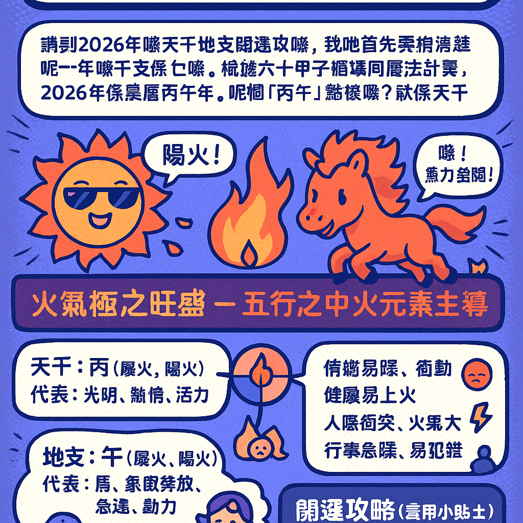 2026天干地支開運攻略