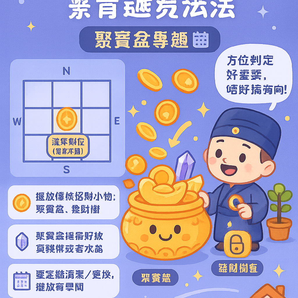流年財位催吉避兇法
